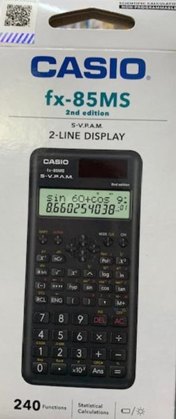 Casio fx85ms 2024